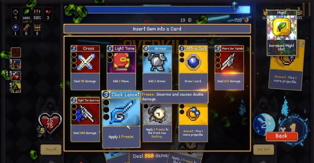 Vampire Crawlers Gameplay